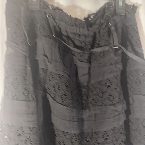 FREE PEOPLE SHAILEE SLIP DRESS BLACK - Picture 10 of 11